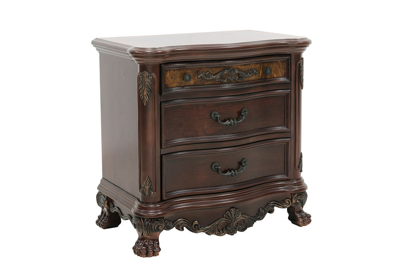 Deryn Park Cherry Sleigh Bedroom Set - Gate FurnitureBedroom Set