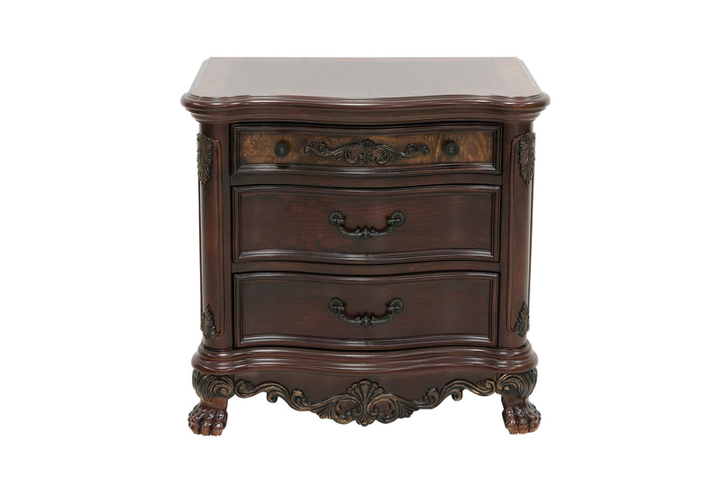 Deryn Park Cherry Sleigh Bedroom Set - Gate FurnitureBedroom Set