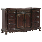 Deryn Park Cherry Sleigh Bedroom Set - Gate FurnitureBedroom Set