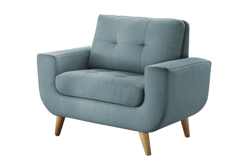 Deryn Teal Living Room Set - Gate FurnitureLiving Room Set