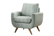 Deryn Teal Living Room Set - Gate FurnitureLiving Room Set