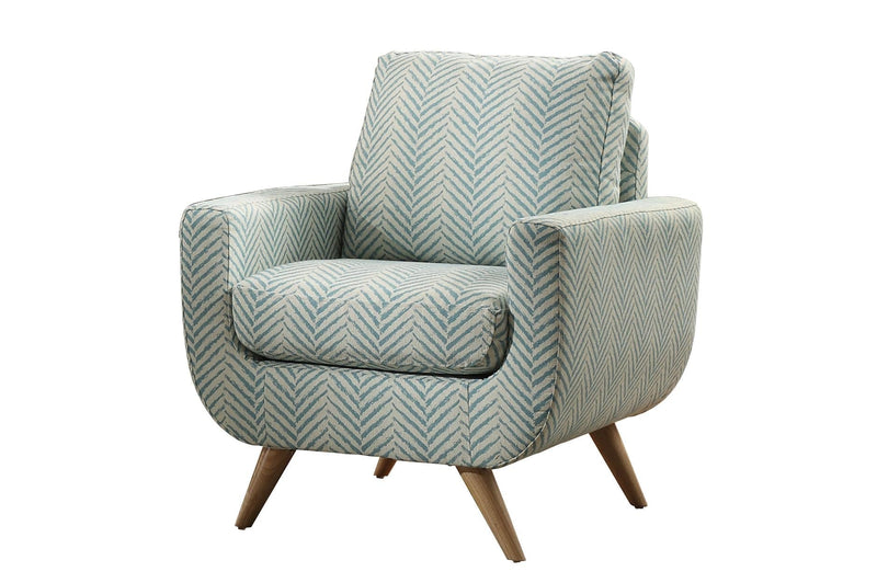 Deryn Teal Living Room Set - Gate FurnitureLiving Room Set