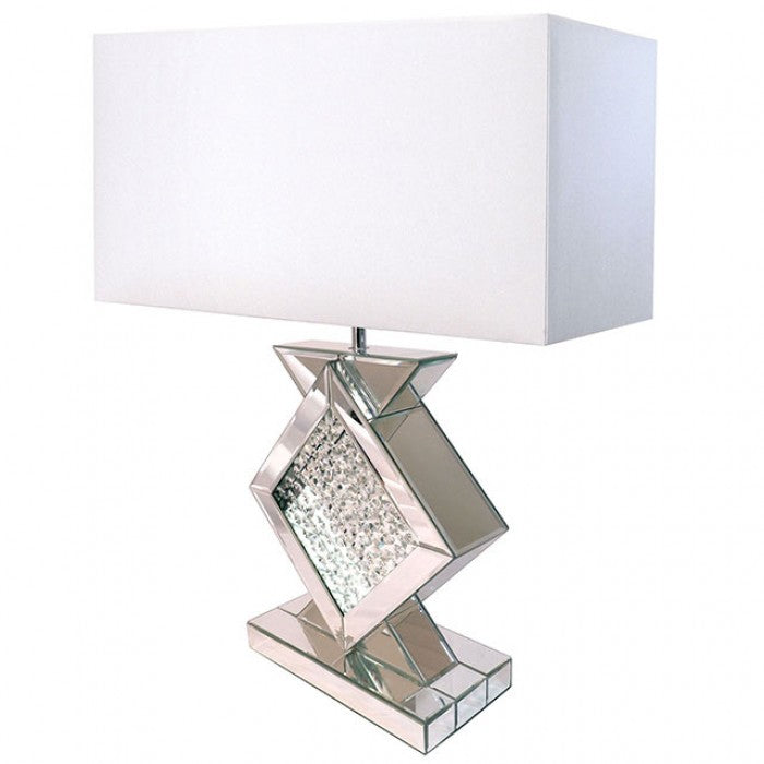 Desma Champagne/White Table Lamp - L74017