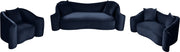 Destin 70" Velvet Upholstered Upholstered Loveseat in Blue - 44052Navy-L