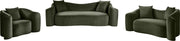 Destin 70" Velvet Upholstered Upholstered Loveseat in Green - 44052Green-L