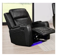 Detroit Black Sofa & Loveseat & Chair - DETROIT-BK-SLC