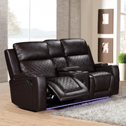 Detroit Brown Sofa & Loveseat - DETROIT-BN-SLS