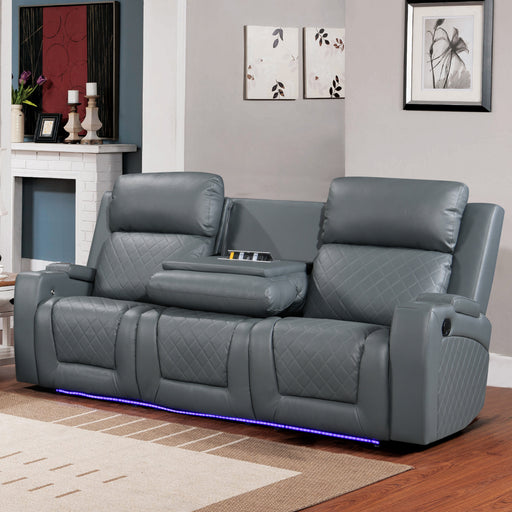 Detroit Gray Sofa - DETROIT-GRY-SF