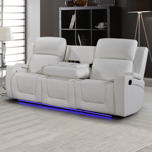 Detroit White Sofa - DETROIT-WH-SF