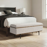 Dettaford Next-Gen Nuvella Stone Storage Bench - A3000848