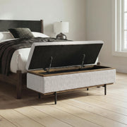Dettaford Next-Gen Nuvella Stone Storage Bench - A3000848