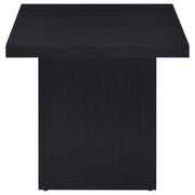 Devar 2-piece Square Cocktail Coffee End Table Set Black - 706408-S2
