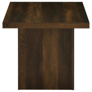 Devar 2-piece Square Coffee and End Table Set Dark Pine - 710888-S2