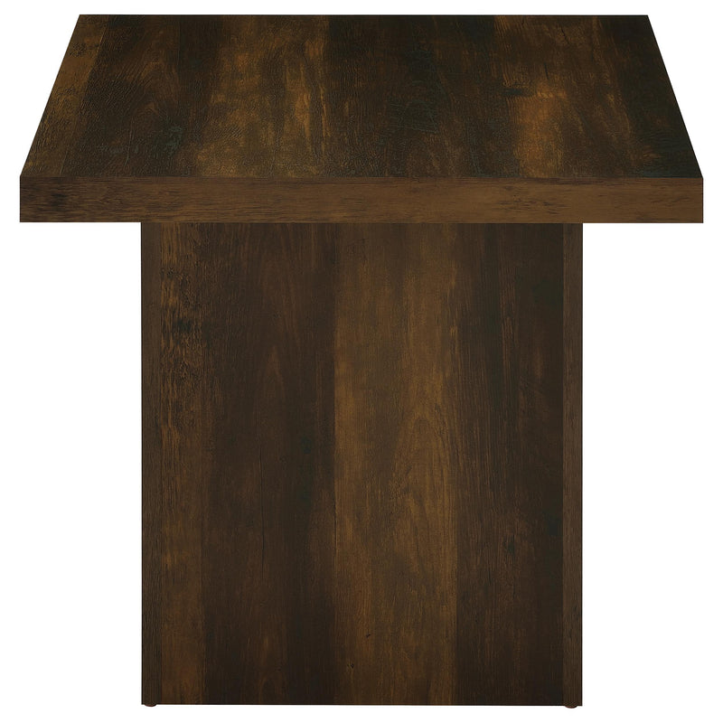 Devar 2-piece Square Coffee and End Table Set Dark Pine - 710888-S2