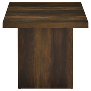 Devar 3-piece Square Coffee and End Table Set Dark Pine - 710888-S3