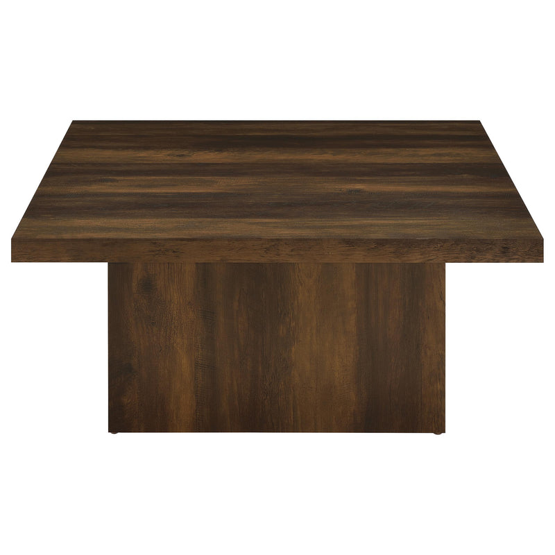 Devar Square Engineered Wood Cocktail Coffee Table Dark Pine - 710888