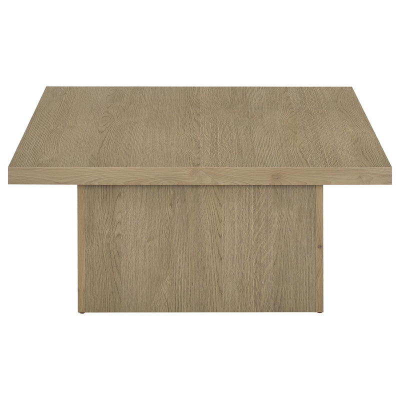 Devar Square Engineered Wood Cocktail Coffee Table Latte - 710918