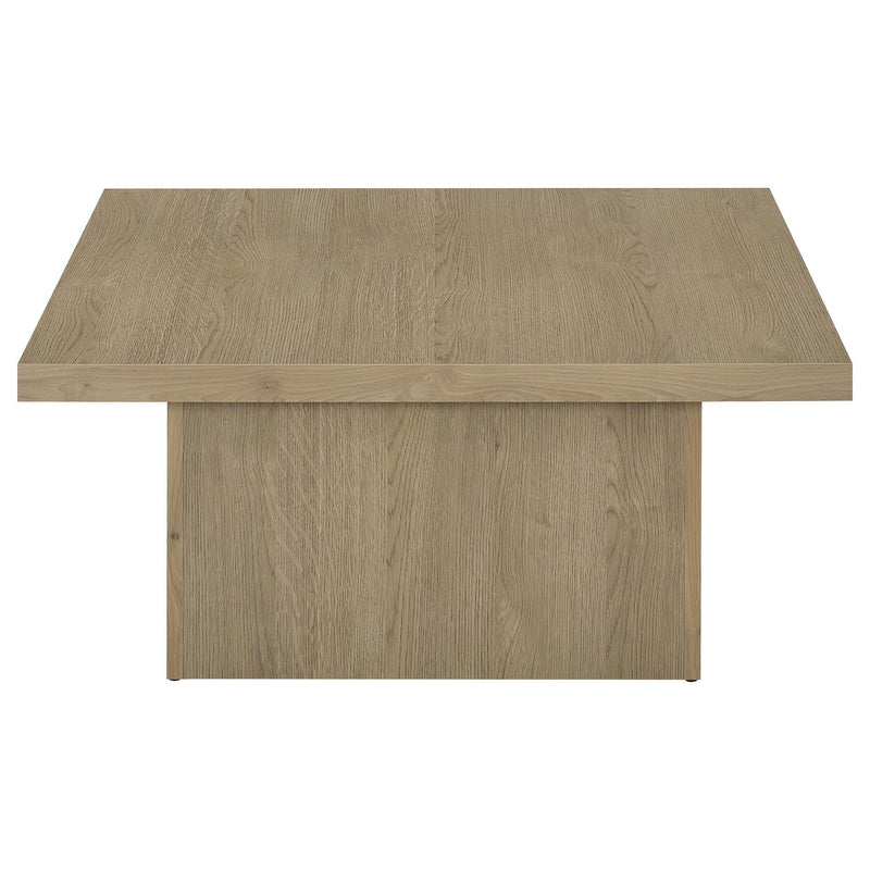 Devar Square Engineered Wood Cocktail Coffee Table Latte - 710918
