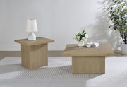 Devar Square Engineered Wood Cocktail Coffee Table Latte - 710918