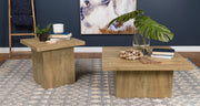 Devar Square Engineered Wood End Table Mango Brown - 708067