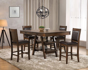 Dewey 5-piece Rectangular Dining Table Set Walnut - 115208-S5