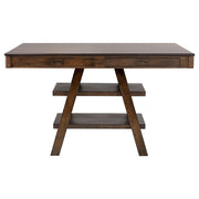 Dewey 5-piece Rectangular Dining Table Set Walnut - 115208-S5