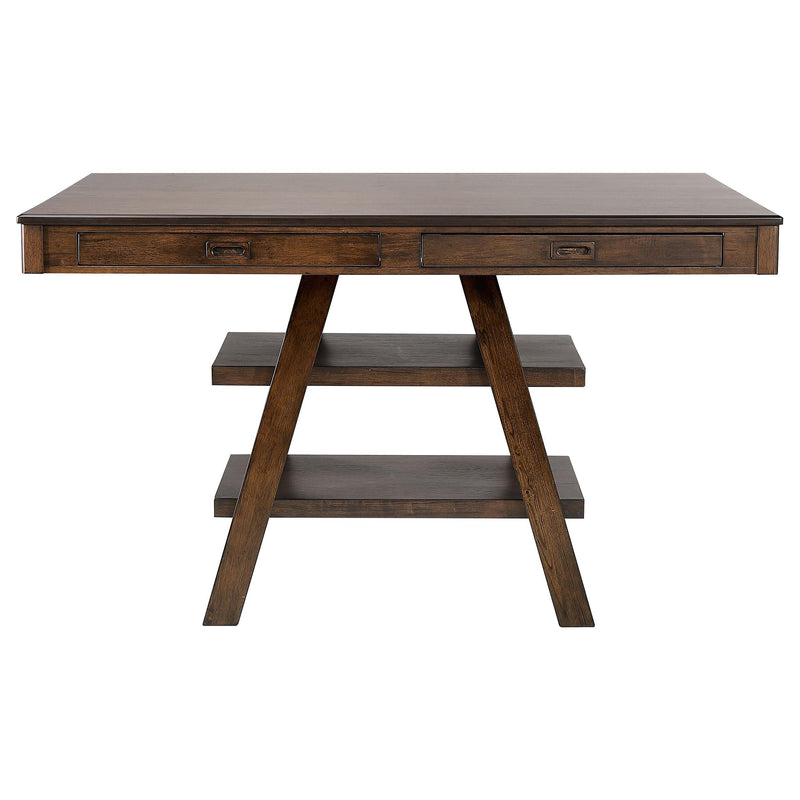 Dewey 5-piece Rectangular Dining Table Set Walnut - 115208-S5