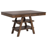 Dewey Rectangular 60-inch Counter Height Dining Table Walnut - 115208