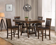 Dewey Rectangular 60-inch Counter Height Dining Table Walnut - 115208