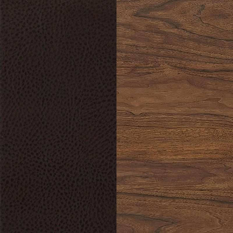 Dewey Upholstered Counter Chair Walnut (Set of 2) - 115209