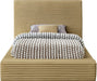 Dexter Corduroy Twin Bed in Camel - Gate FurnitureTwin Bed