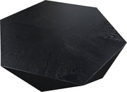 Diamante Oak Veneer Coffee Table in Black - 234Black-CT