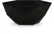Diamante Oak Veneer Coffee Table in Black - 234Black-CT