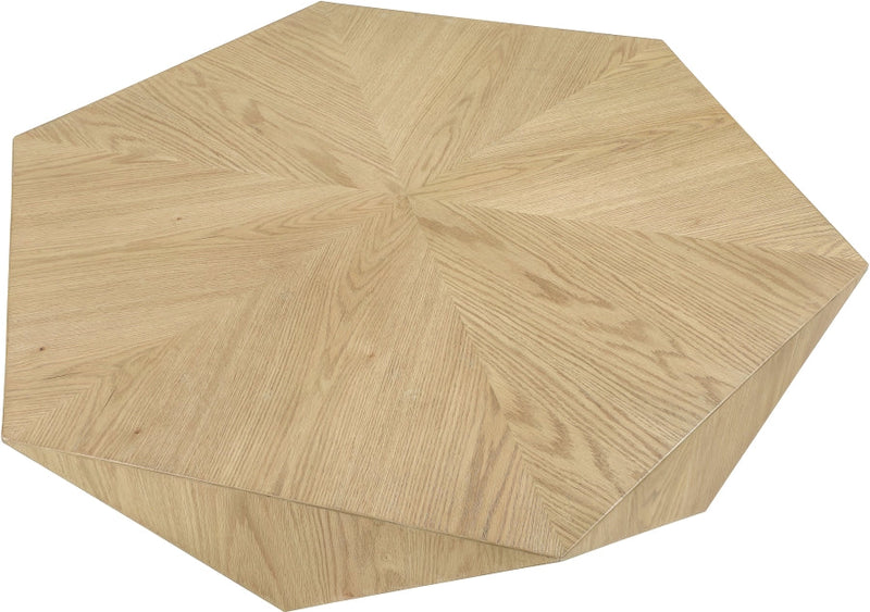 Diamante Oak Veneer Coffee Table in Natural - 234Oak-CT