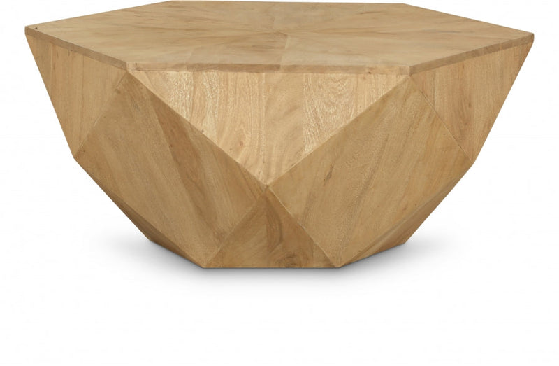 Diamante Oak Veneer Coffee Table in Natural - 234Oak-CT