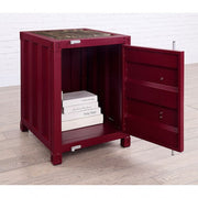 Dicargo Red End Table - CM4789RD-E