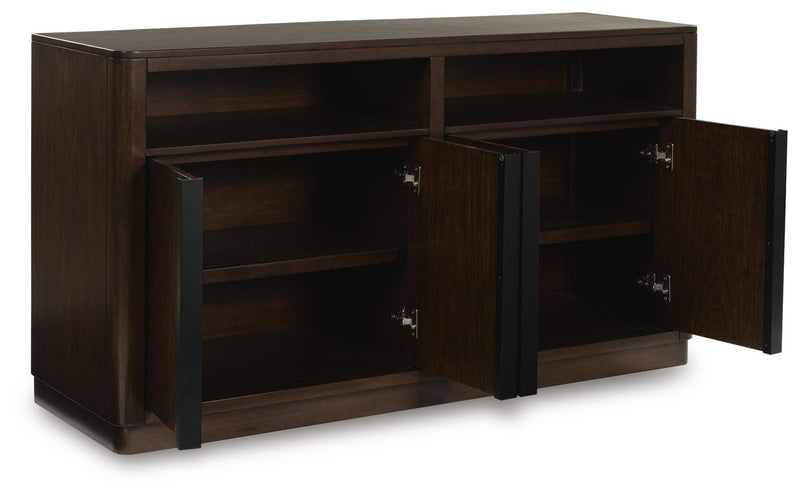 Dilenno Dark Brown Dining Server - PCD857-60