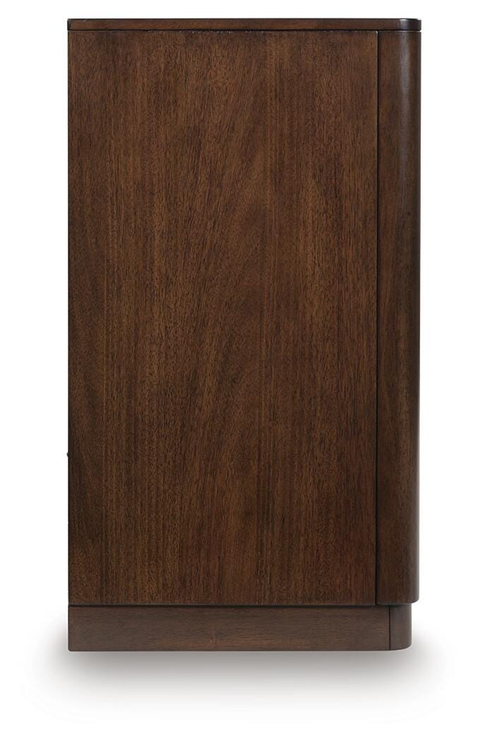 Dilenno Dark Brown Dining Server - PCD857-60