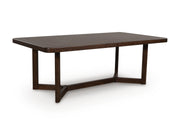 Dilenno Dining Table and 8 Chairs in Dark Brown - PKG022612