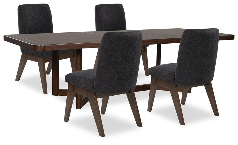 Dilenno Extension Dining Table and 4 Chairs - PCD857D1