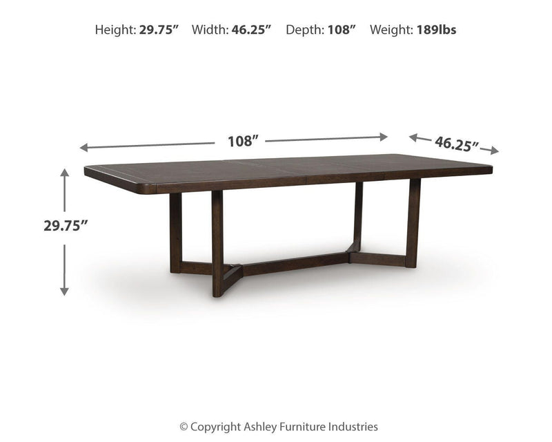Dilenno Extension Dining Table and 8 Chairs - PCD857D3