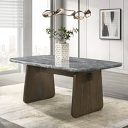 Dillon Dining Table w/Natural Marble Top - DN04815