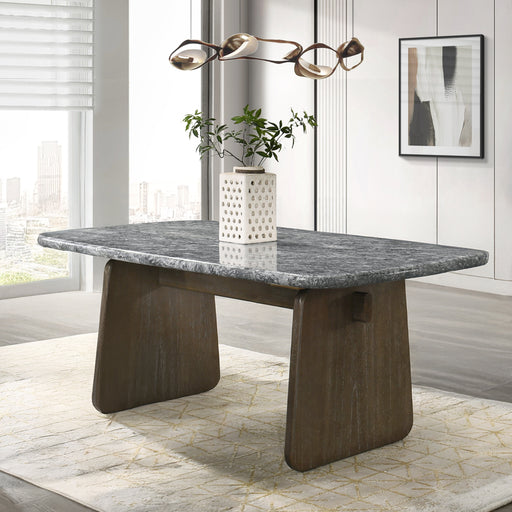 Dillon Dining Table w/Natural Marble Top - DN04815