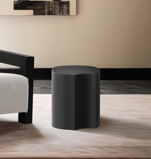 Dimple Iron End Table in Black - 99081Black-ET18