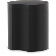 Dimple Iron End Table in Black - 99081Black-ET20