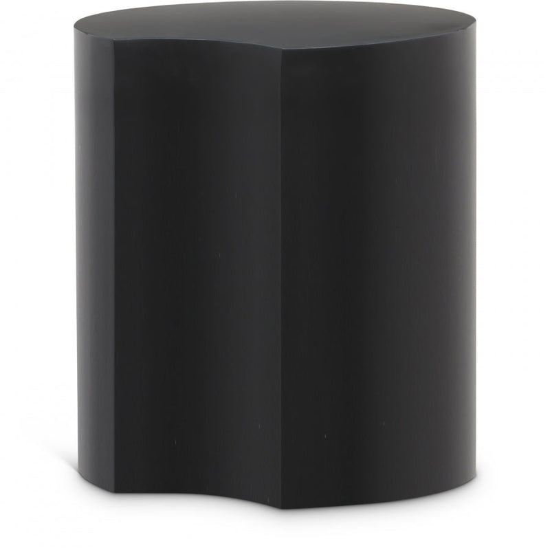 Dimple Iron End Table in Black - 99081Black-ET20