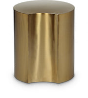 Dimple Iron End Table in Gold - 99081Gold-ET16