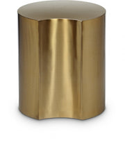 Dimple Iron End Table in Gold - 99081Gold-ET20
