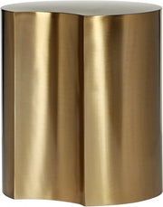 Dimple Iron End Table in Gold - 99081Gold-ET20