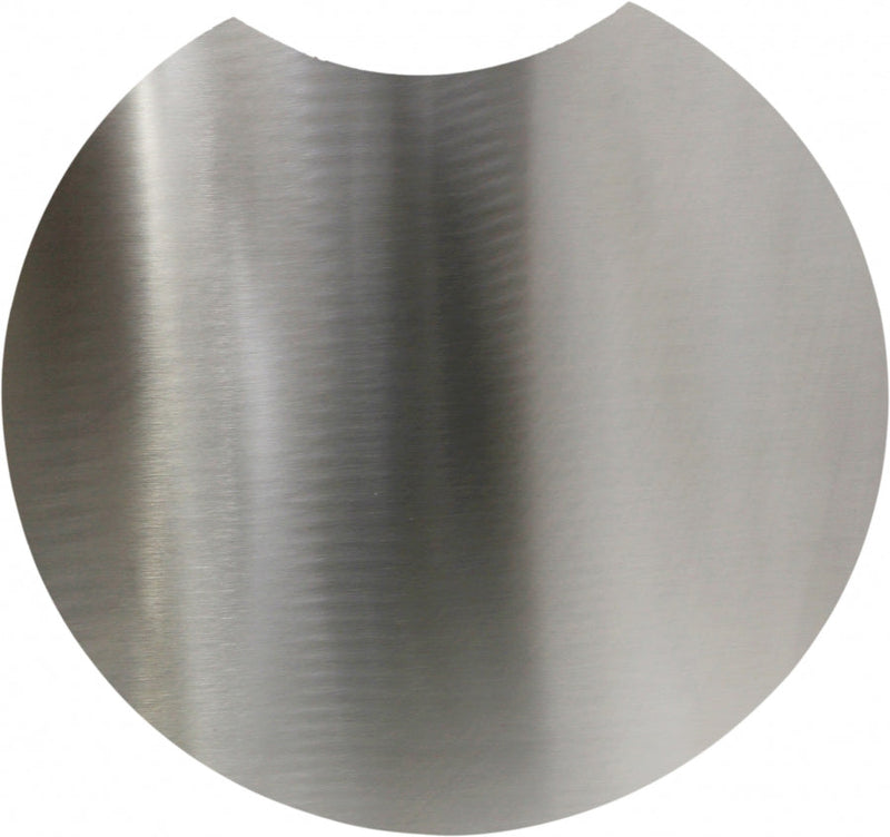 Dimple Iron End Table in Silver - 99081Silver-ET16
